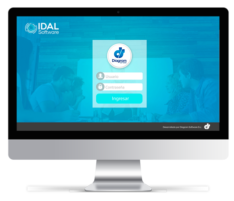 pantalla Idal Software Login