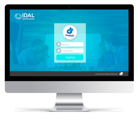 pantalla Idal Software Login